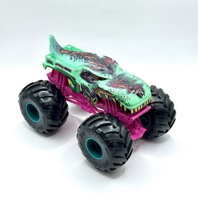 Hot Wheels Monster Trucks 1:24 Zombie Wrex Oversized Diecast 2016 Dino Fury