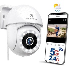 HD Überwachungskamera 2,5K mit Full Color Nachtsicht und intelligentem Tracking