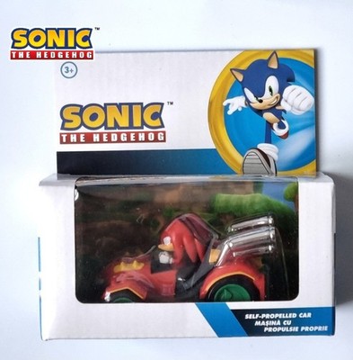 Sonic The Hedgehog Pull Back Selbstfahrendes Calamiti Auto KNUCKLES Fahrzeug
