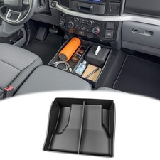 Bench Seat Floor Organizer Compatible 2015-2026 Ford F15020172026 F250 F