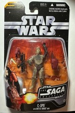 Star Wars The Saga Collection C-3PO with Battle Droid Head SAGA 017 Action Figur