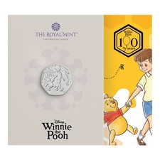2026 Winnie the Pooh - 02 Loyalty with Christopher Robin 50p BU Royal Mint Pack