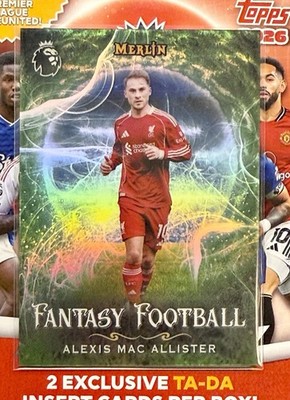 Topps 2026 Merlin PL - Fantasy Football FF-23 Alexis Mac Allister Liverpool