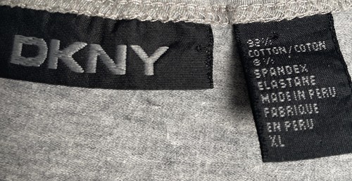 DKNY Short Sleeve Crew Neck T-Shirt Heather Gray Men’s Size XL - Picture 5 of 9