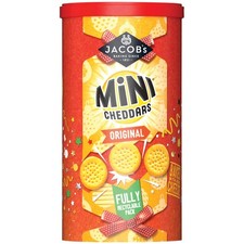 Jacobs Mini Cheddars Original Tub Ideal Christmas Gift Tub For Family & Friends