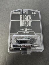 27630 GreenLight Black Bandit: 1967 Ford Mustang Fastback 