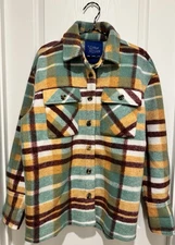 Simon Miller Orgi Boxy Plaid Shirt - Size M