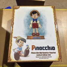Disney Store 2015 Limited Edition Pinocchio Marionette Figurine NIB 287/500
