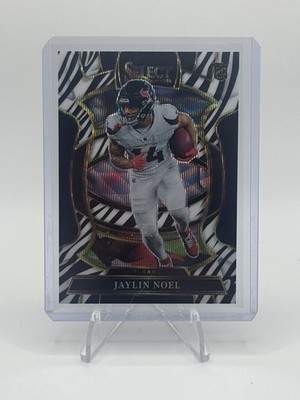 2025 Panini Select - Concourse Jaylin Noel #36 Zebra Shock Prizm