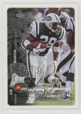1999 Upper Deck MVP Silver Script Curtis Martin #128 HOF 0ak