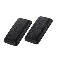 Car Arm Rest Elbow Pads, Microfiber Leather Memory Foam Car Knee Pads 2pcs Black