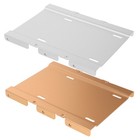 2 Pcs Hard Drive Pci Slot Tray Rear Panel Mount Computer Bracket Bay Holder