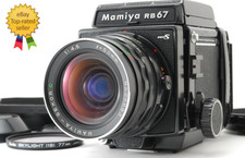   NEAR MINT w/Hood  Mamiya RB67 Pro S Sekor C 50mm F/4.5 Lens 120 Film Back Japan