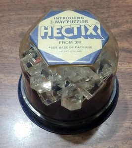 Vintage MIP Hectix Intriguing 3 Way Puzzle From 3M