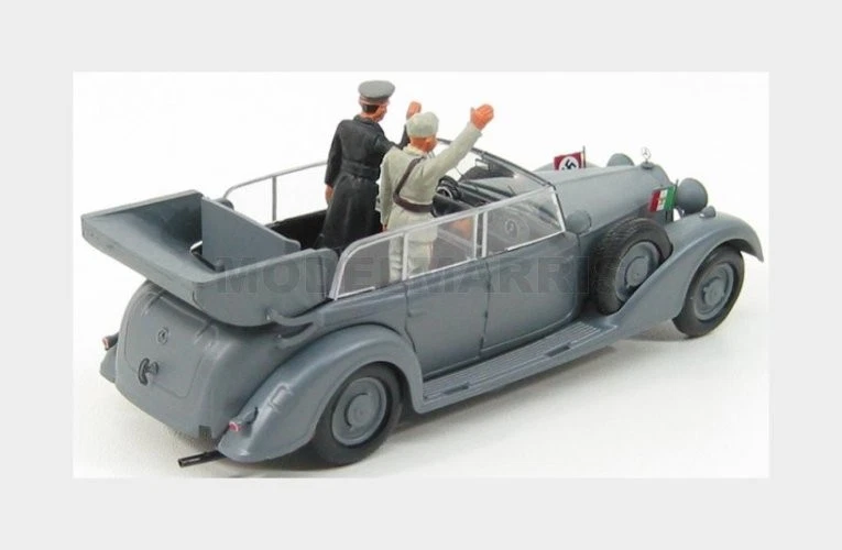RIO-MODELS 4250/P MERCEDES BENZ - 770K WEHRMACHT - VISITA DI MUSSOLINI IN GERMAN - Immagine 2 di 2