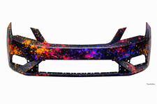 Stoßstange Vorne SRA PDC für Seat Leon 5F 2012-2017 lackiert in Wunschfarbe