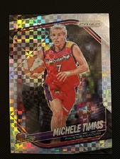 2025 Panini Prizm WNBA Michelle Timms #133 Checkerboard Phoenix Mercury