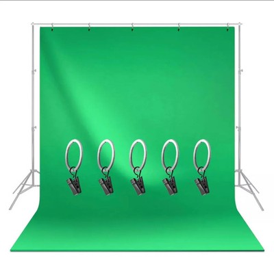 6x9 Green Screen Photography Background Photo Video Backdrop Kit