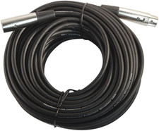 75 Foot XLR 3P Male/Female Microphone Cable