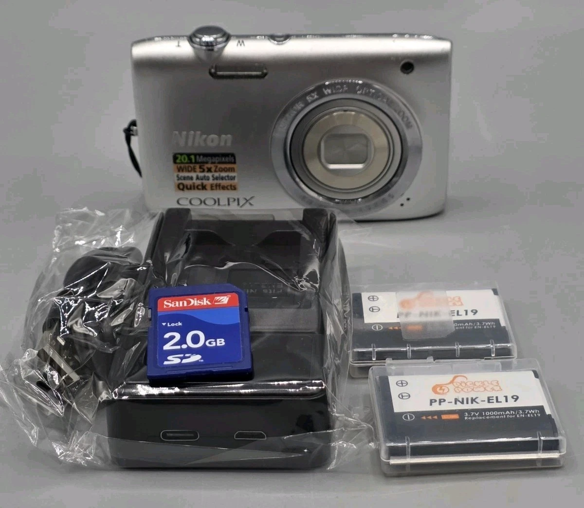 Nikon Coolpix S2800 3-9.9x Optical Zoom Digital Cameras for Sale