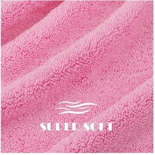 Microfiber Hair Towel 20x40 - Fast Drying  Anti Frizz