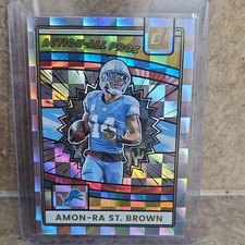Panini Donruss Action All-Pros Amon-Ra St. Brown #AAP-AST 2025 Detroit Lions