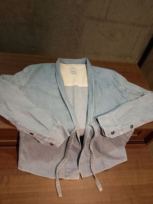 Visvim Lhamo Shirt Denim Jacket Light Blue Japan Made Men's #FE ADB