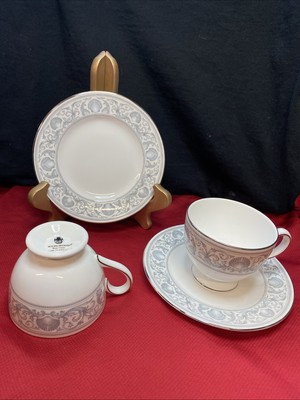 Lot Of 6 Wedgwood  Dolpins  Fine Bone China Cup/Saucer Sets