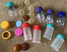 Vintage Playtex Nurser 4 oz Bottle Set Lot Lightly Used
