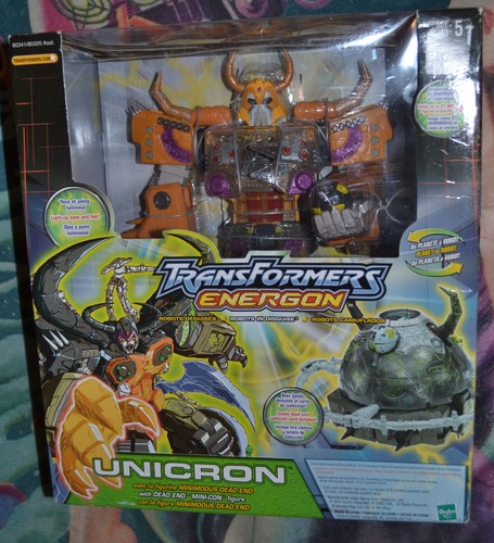 Transformers Energon Unicron W/ Minicon (Hasbro, 2003, Movie Variant) MIB NEW