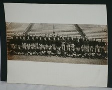 1910's Yale University Bulldogs Football Team, Double Weight Vintage 1 Photo