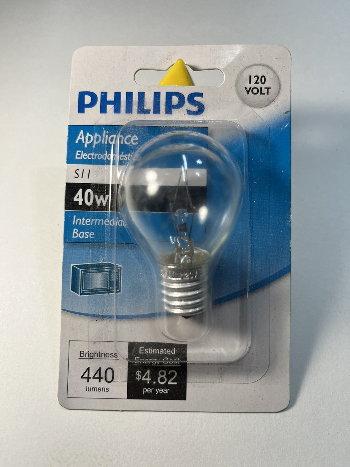 Phillips 415414 40 Watt High Intensity Appliance Bulb BC40S11N eBay