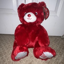 NWT FAO Schwartz 160 Years Of Holiday Red Sparkle Plush Bear Target