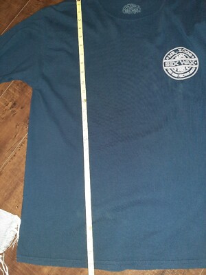 Navy Mr. Zog's SEX WAX Tee SHIRT SURF SKATE L Spicoli Authentic