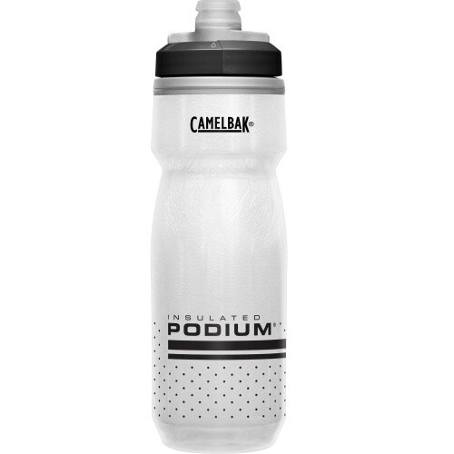 Botella De Agua Camelbak Podium Chill, 620ml, Blanco/Negro - Imagen 1 de 1