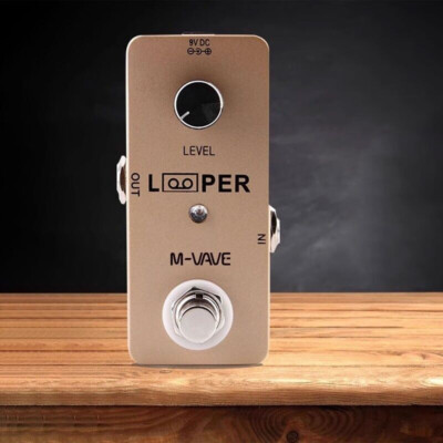 M-VAVE Looper Pedal Loop Pedal Mini Pedal Fit 5 Minutes Recording Time 48k/24bit