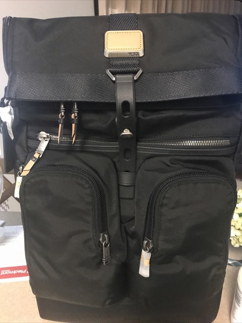 tumi alpha bravo roll top