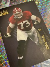 2022 WILD CARD MATTE EVAN NEAL ROOKIE BASE #MB-42 ALABAMA GIANTS CSTR RARE #2. rookie card picture