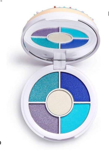 I Heart Revolution Donut 5 Shade Shadow Palette Blueberry Crush Eye NIB - Picture 3 of 4