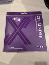 VaultX SV6 Twilight Masquerade First Edition  Exo-Tec 12 Pocket Zip Binder NEW