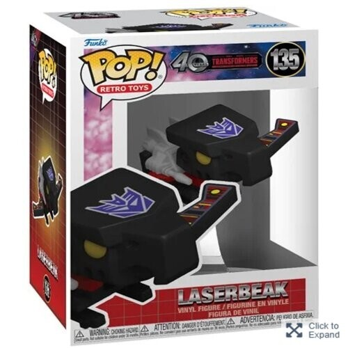 Funko Pop! 40 Years Transformers: Generation 1 Laserbeak Pop! Vinyl Figure #135