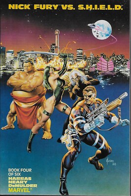 Nick Fury vs. S.h.i.e.l.d. No.4 / 1988 Bob Harras Paul Neary Joe Jusko