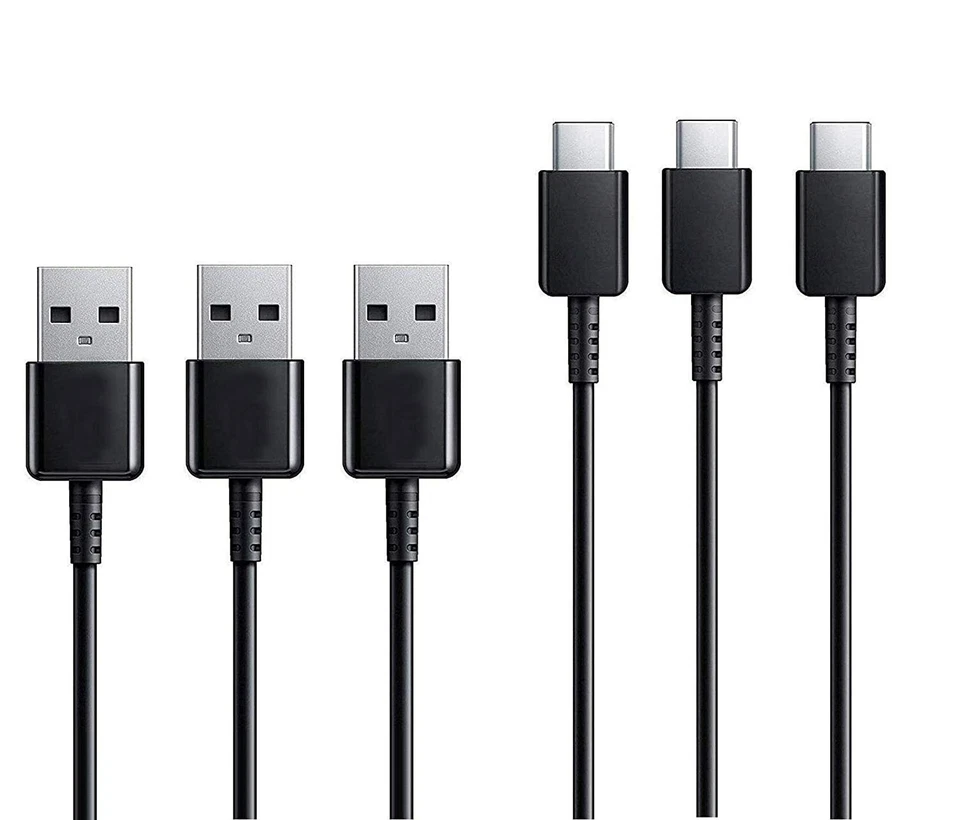 3X 6FT USB Type C Fast Charging Cable For Samsung Galaxy S8 S9 S10 Plus Note 8 9 - Image 2 of 4