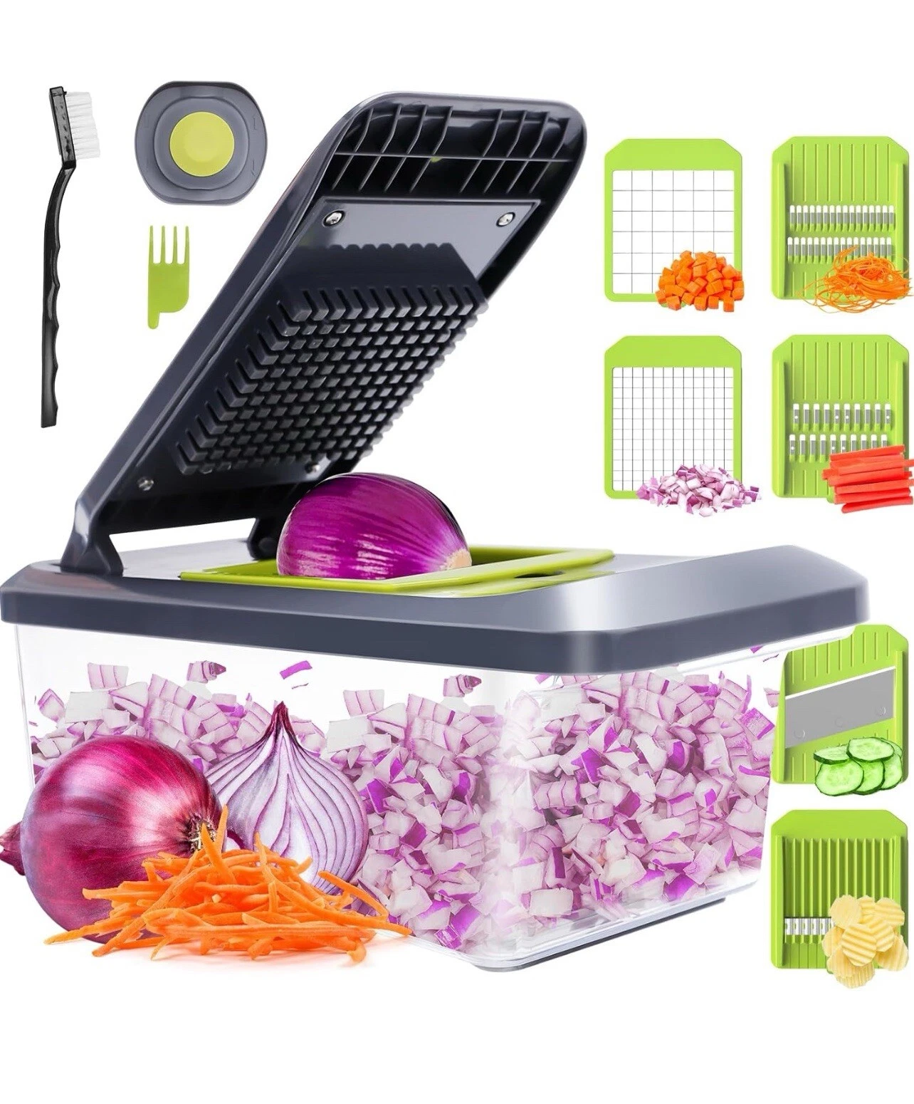 Vegetable Chopper Kitchen Mandoline Vegetable Cutter Slicer Fruit Dicer
