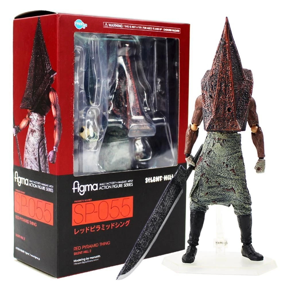 Silent Hill Pyramid Head Figure Handmade Horror Sculpture 