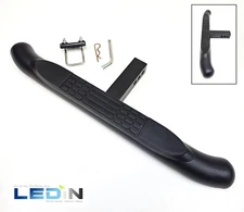For 2" Receiver Truck Heavy Duty Steel Tow Hitch Step Bar Guard Black 28" x 3"