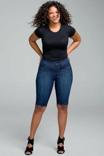 NYDJ Curves 360 Exile Blue Whisker Wash 