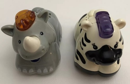 VTech Go Go Smart Tiere Wildtiere 2er Pack Nashorn Zebra Zootiere getestet - Bild 3 von 9
