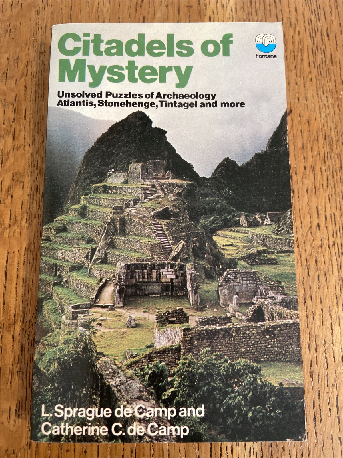 Citadels of Mystery by L. Sprague de Camp 1974 UK Futura PB - Vintage - VGC