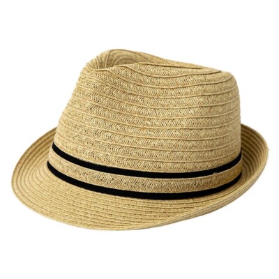 Jeff Aimy Staw Hat,Men s Fedora Hats,Trilby Hats for Men and